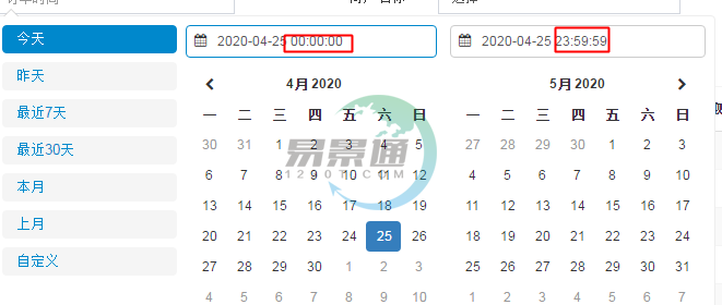 易景通景區(qū)票務(wù)系統(tǒng)：銷(xiāo)售匯總（在線收入）