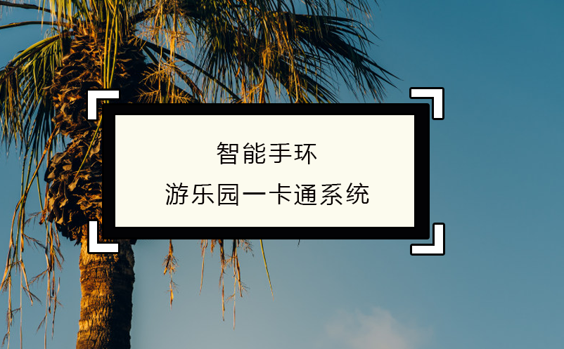 智能手環(huán)游樂園一卡通系統