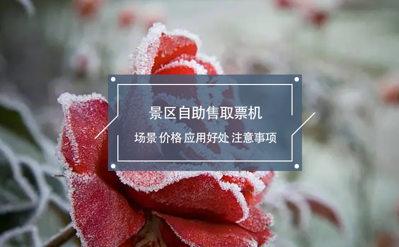 景區(qū)自助售取票機(jī)場景、價(jià)格、應(yīng)用好處、注意事項(xiàng)