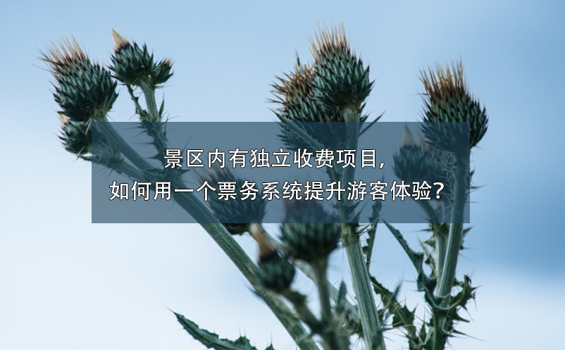 景區(qū)內(nèi)有獨立收費項目，如何用一個票務(wù)系統(tǒng)提升游客體驗？